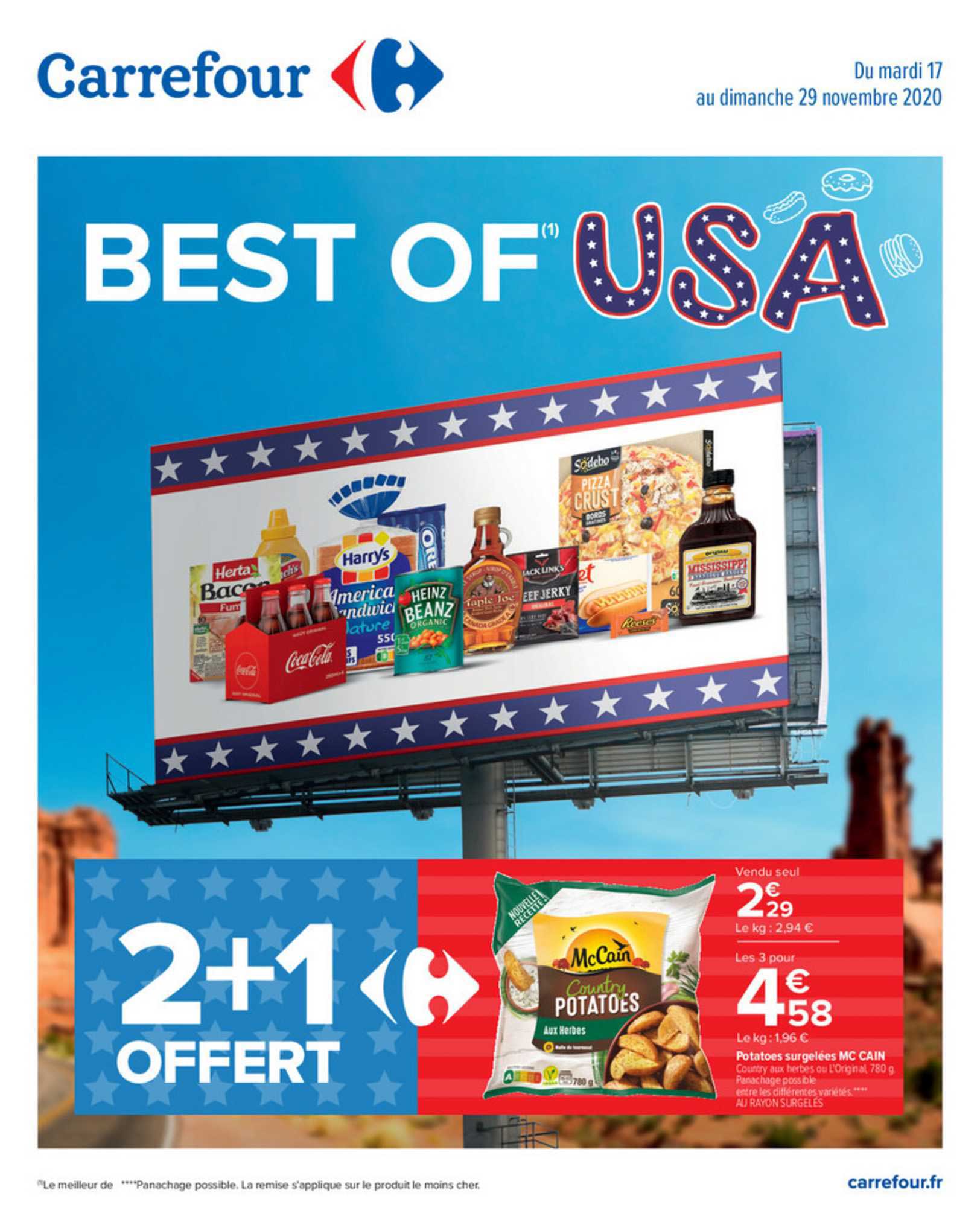 potatoes surgelées mc cain