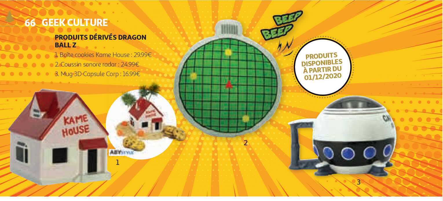 produits dérivés dragon ball z