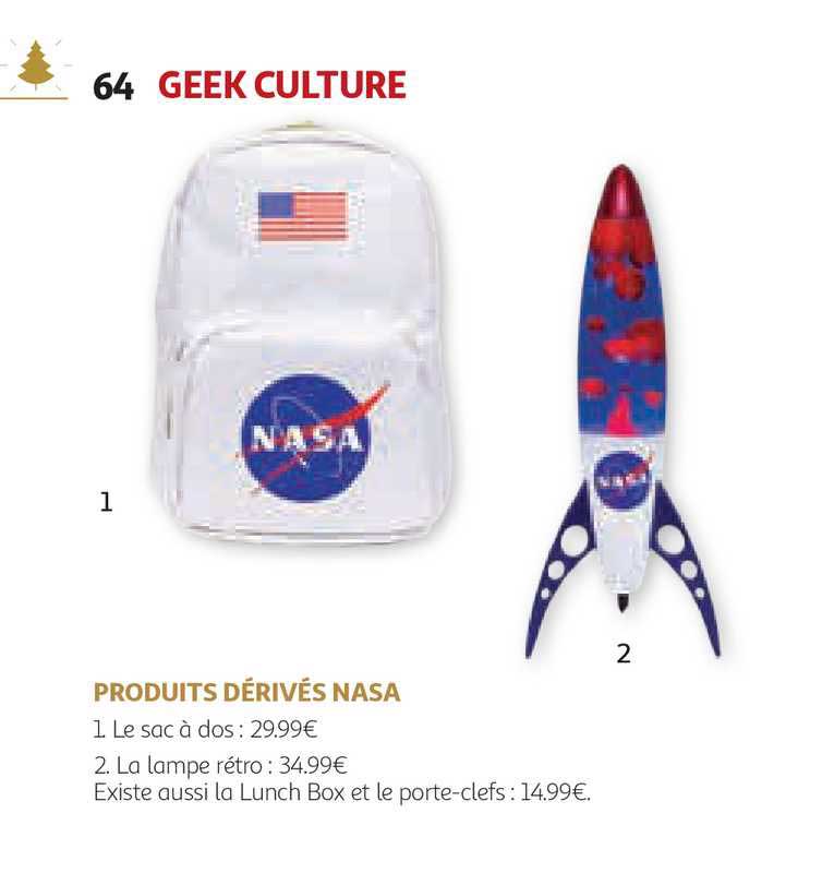 produits dérivés nasa