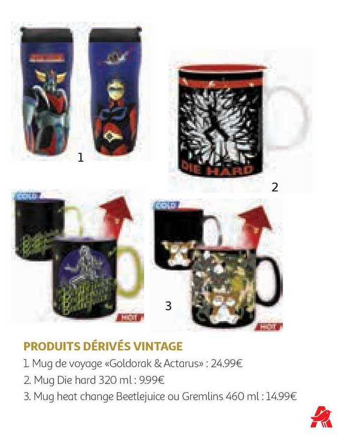 produits dérivés vintage