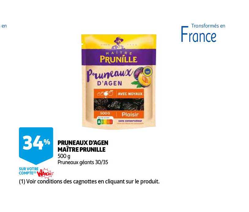 pruneaux d'agen maître prunille