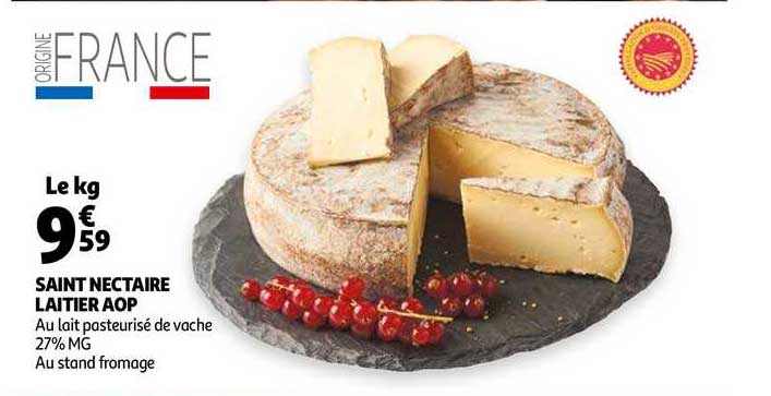 saint nectaire laitier aop