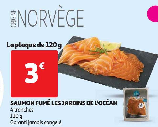 Saumon Fumé Les Jardins De L'océan