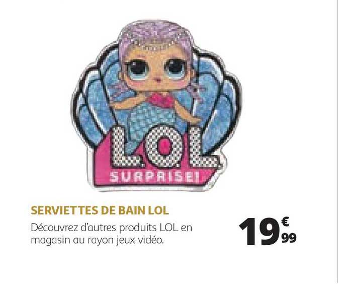 Serviettes De Bain Lol
