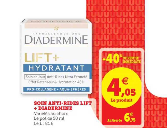 soin anti-rides lift + diadermine