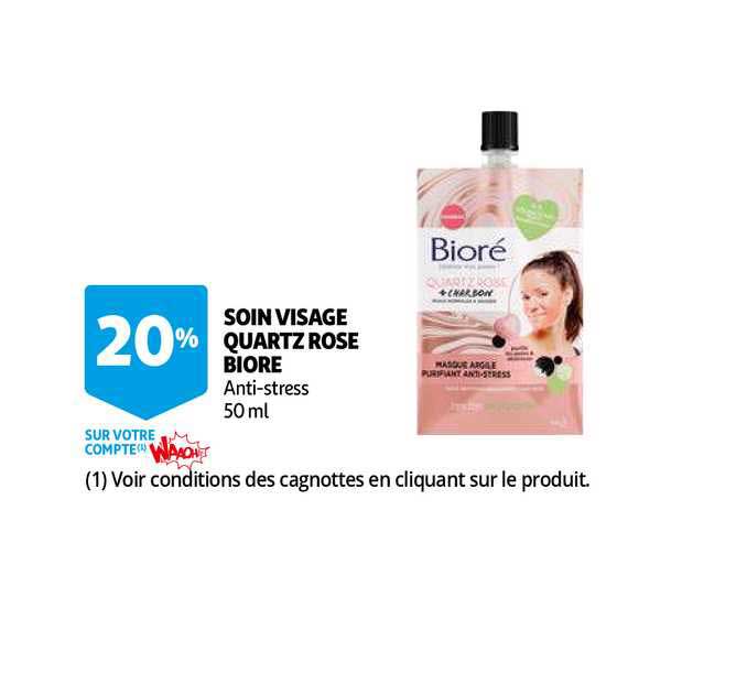 Soin Visage Quartz Rose Bioré