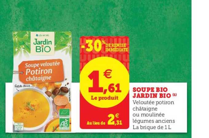 Soupe Bio Jardin Bio