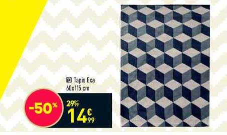 Tapis Exa 60 X 115 Cm