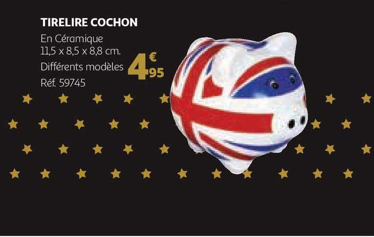 tirelire cochon