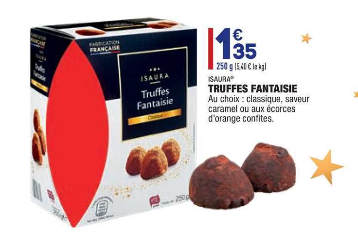 truffes fantaisie isaura