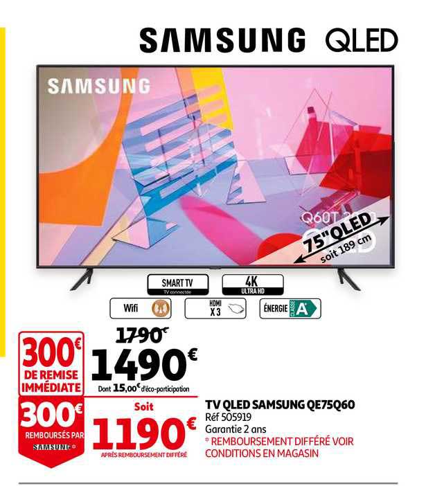 Tv Qled Samsung Qe75q60