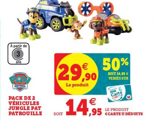 véhicules jungle pat patrouille