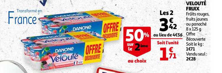 Velouté Fruix Danone