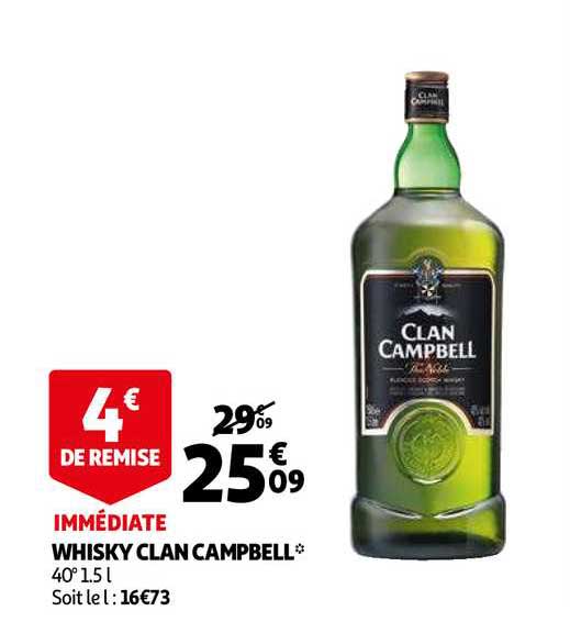 whisky clan campbell