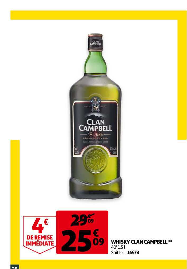 whisky clan campbell