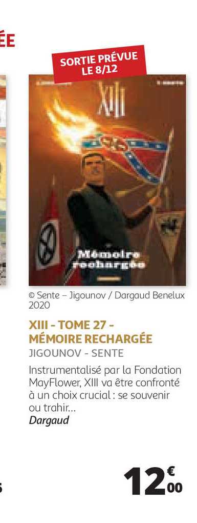 xiii - tome 27 - mémoire rechargée
