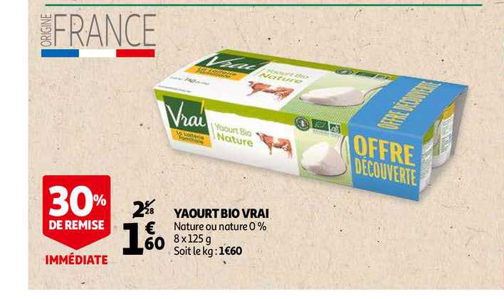 Yaourt Bio Vrai