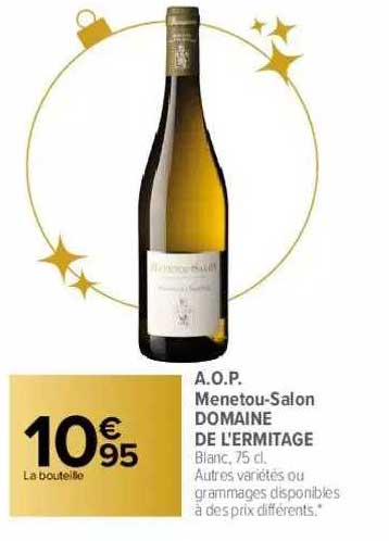 a.o.p. menetou-salon domaine de l'ermitage