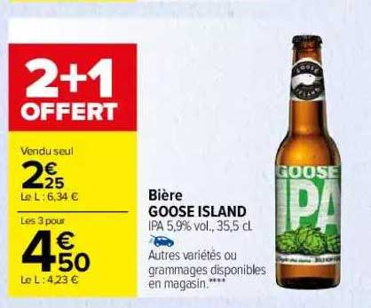 bière goose island