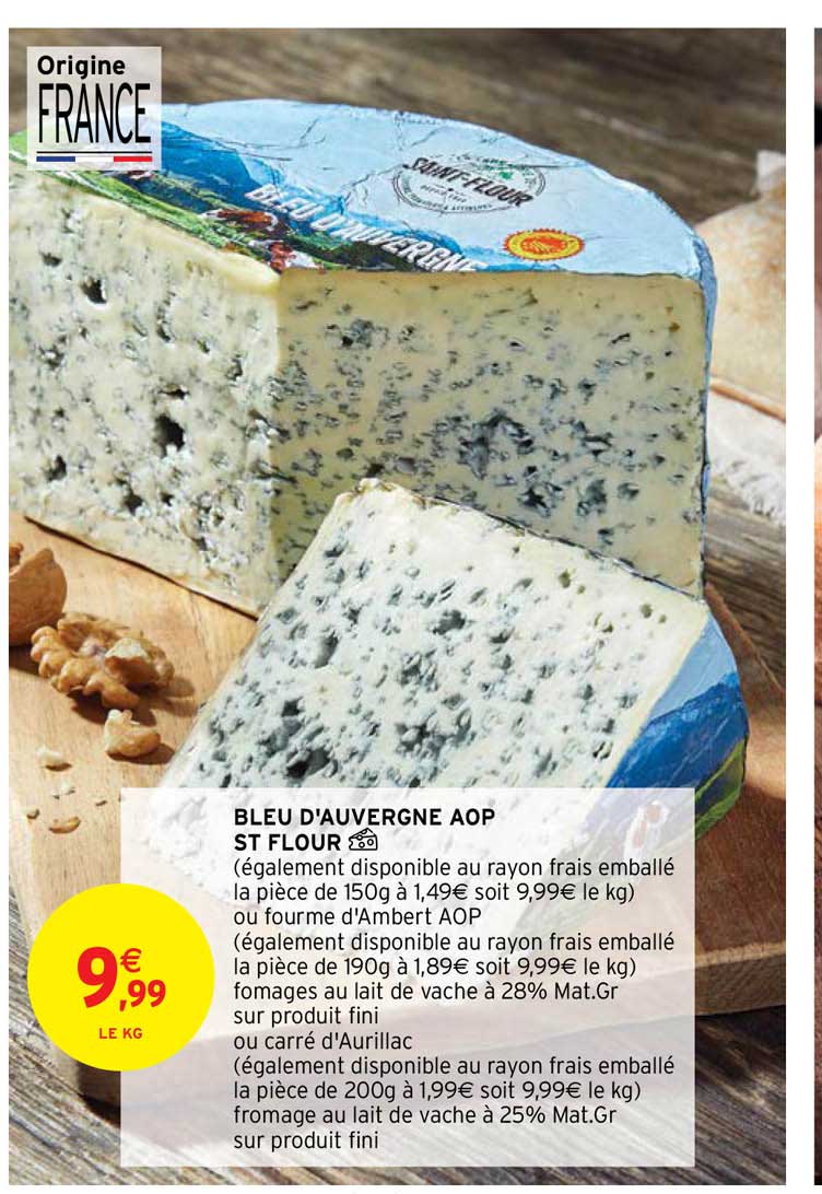 Bleu D'auvergne Aop St Flour