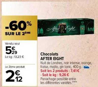 chocolats after eight