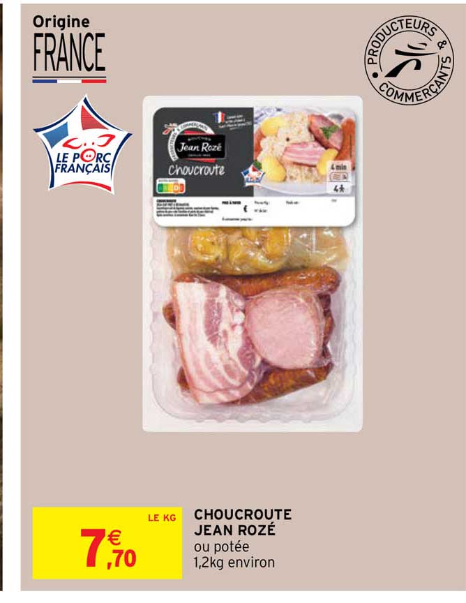 choucroute jean rozé