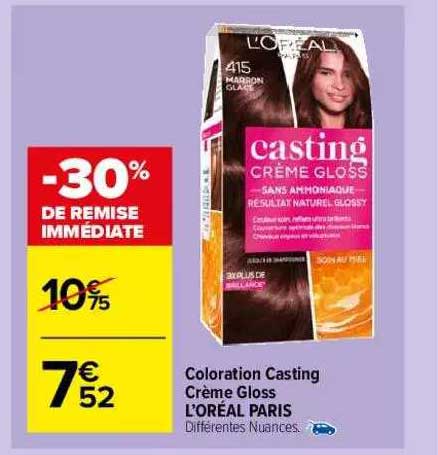 Coloration Casting Crème Gloss L'oréal Paris