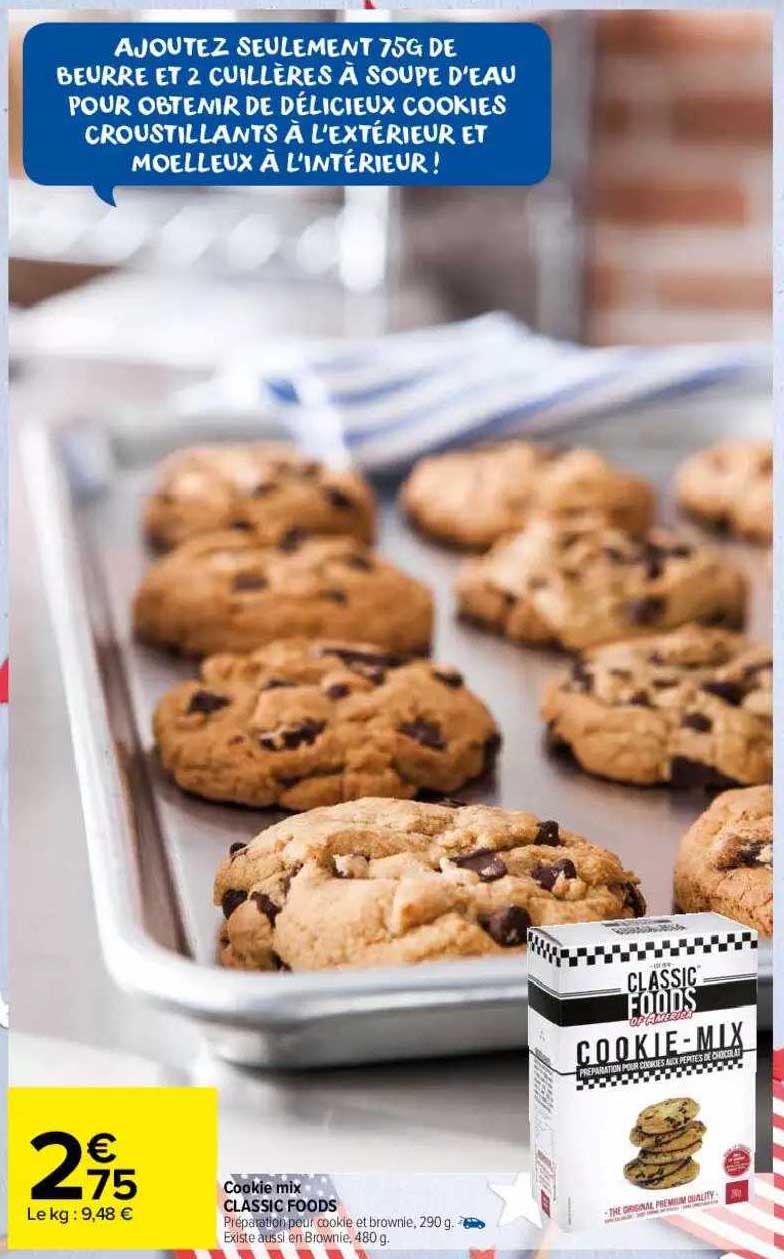 Cookie-mix Classic Foods