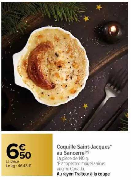 coquille saint-jacques au sancerre