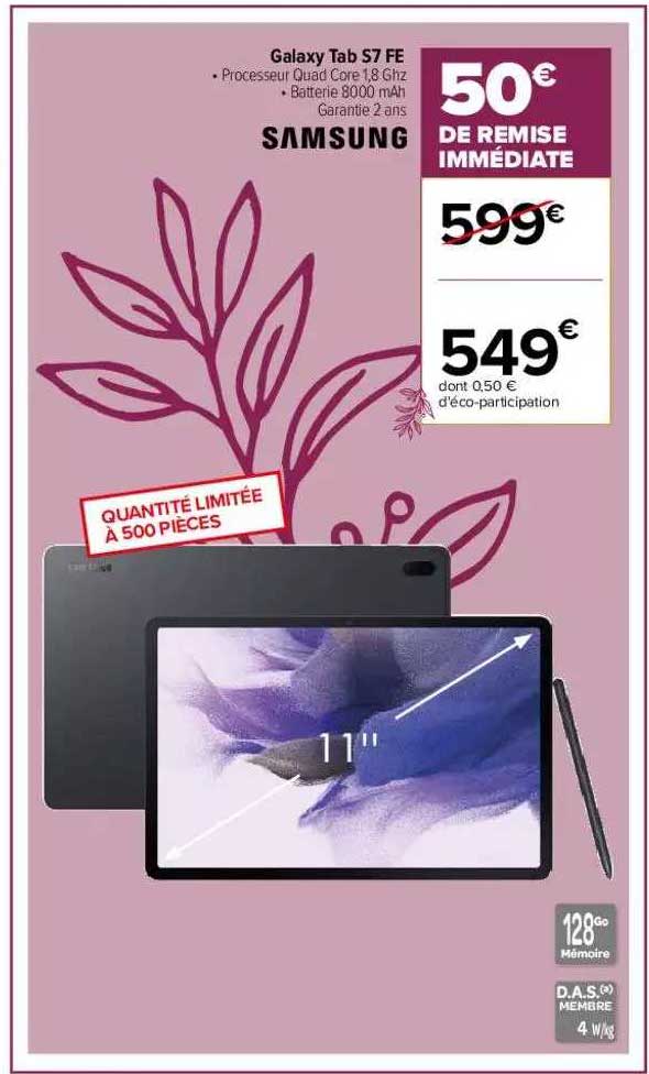 Galaxy Tab S7 Fe Samsung