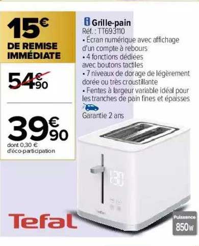 grille-pain tefal