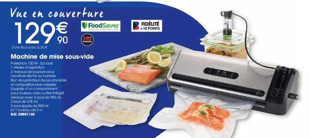 machine de mise sous-vide