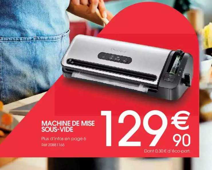 machine de mise sous-vide