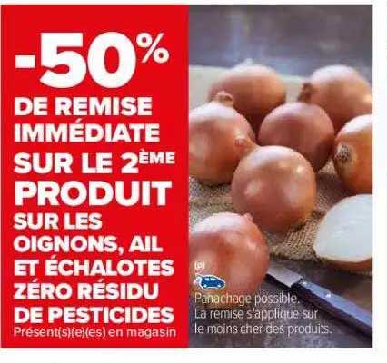 Oignons, Ail Et échalotes Zéro Résidu De Pesticides