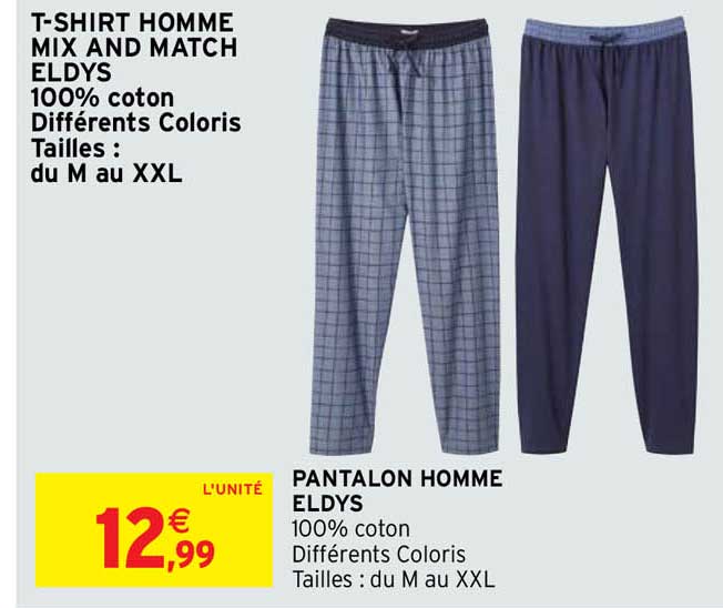 Pantalon Homme Eldys