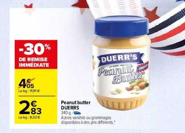 peanut butter duerrs