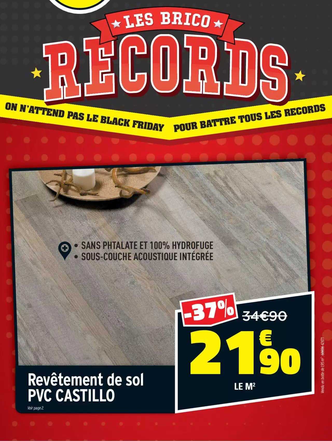 revêtement de sol pvc castillo