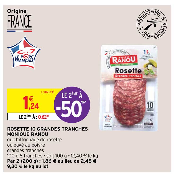 rosette 10 grandes tranches monique ranou