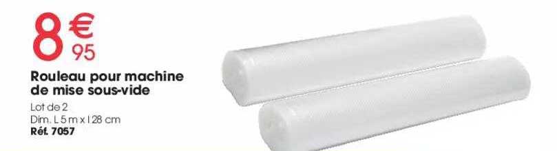 rouleau pour machine de mise sous-vide