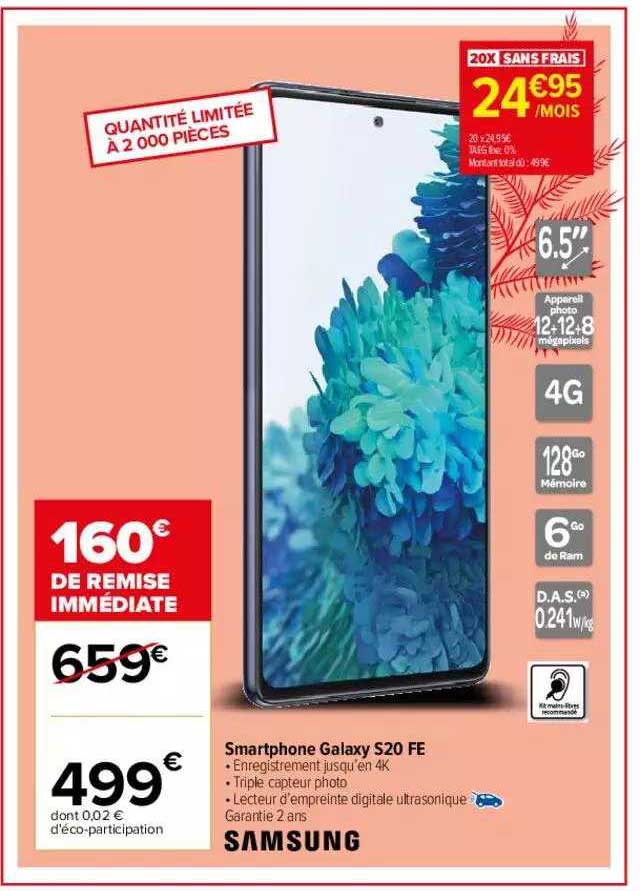 smartphone galaxy s20 fe