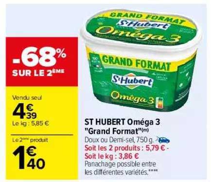st hubert oméga 3 "grand format"