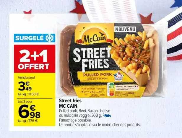 Street Fries Mc Cain