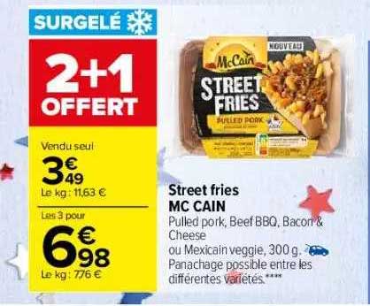 street fries mc cain