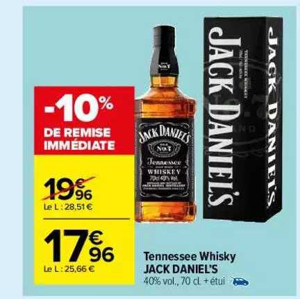 tennessee whisky jack daniel's