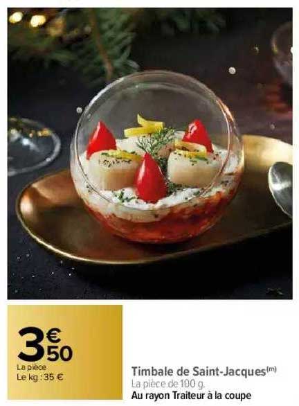 timbale de saint-jacques