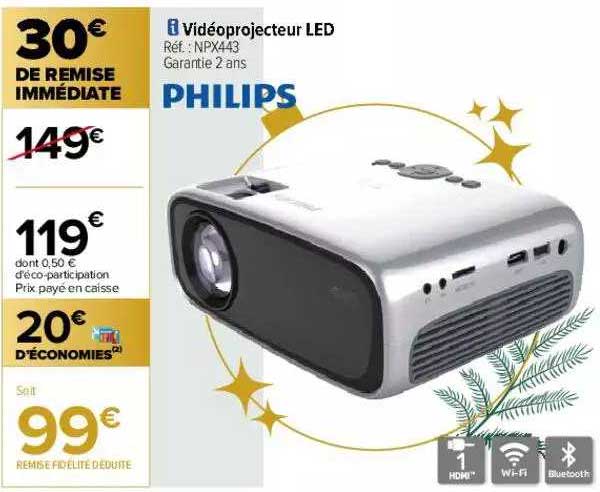 Vidéoprojecteur Led Philips
