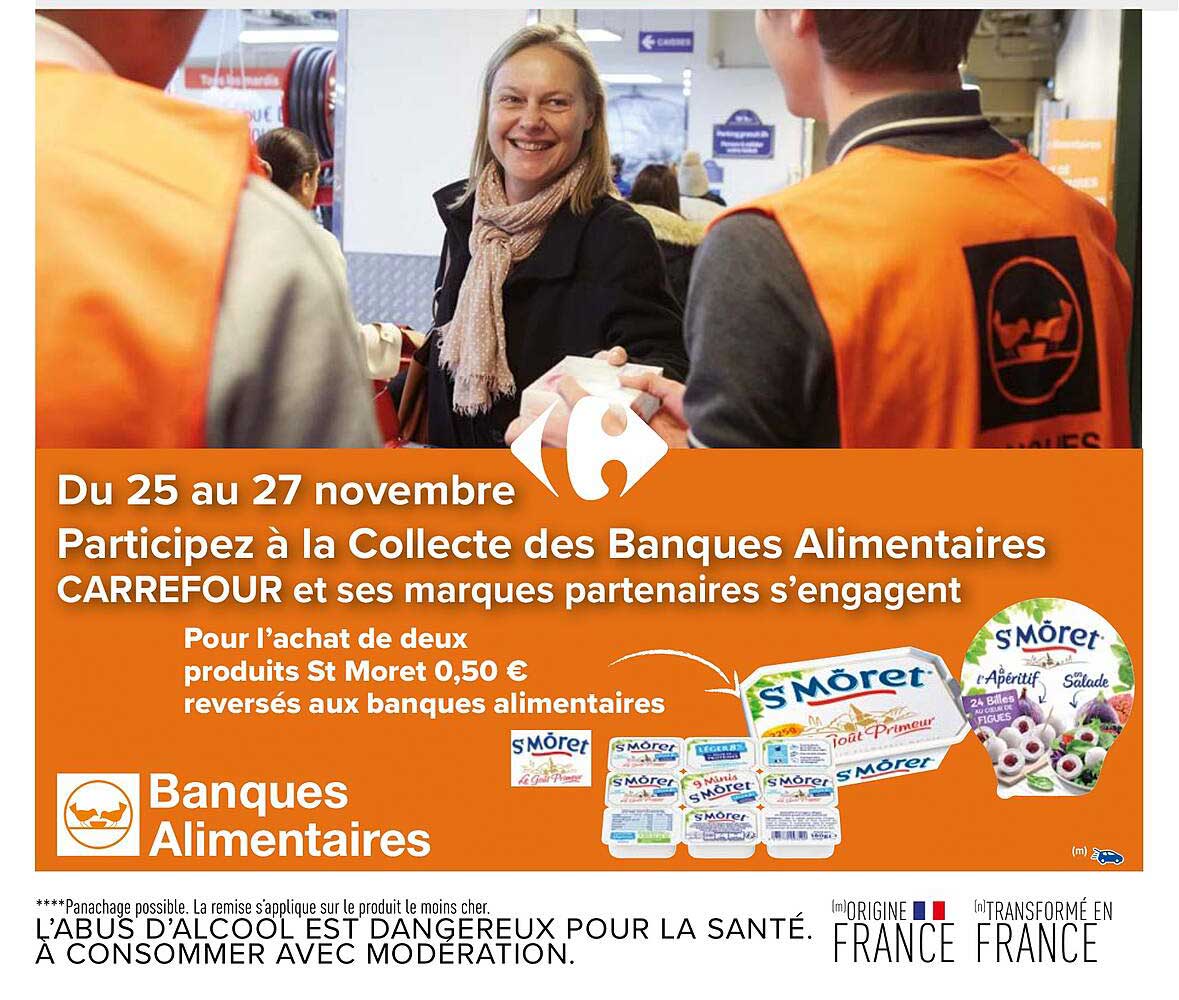 banques alimentaires carrefour