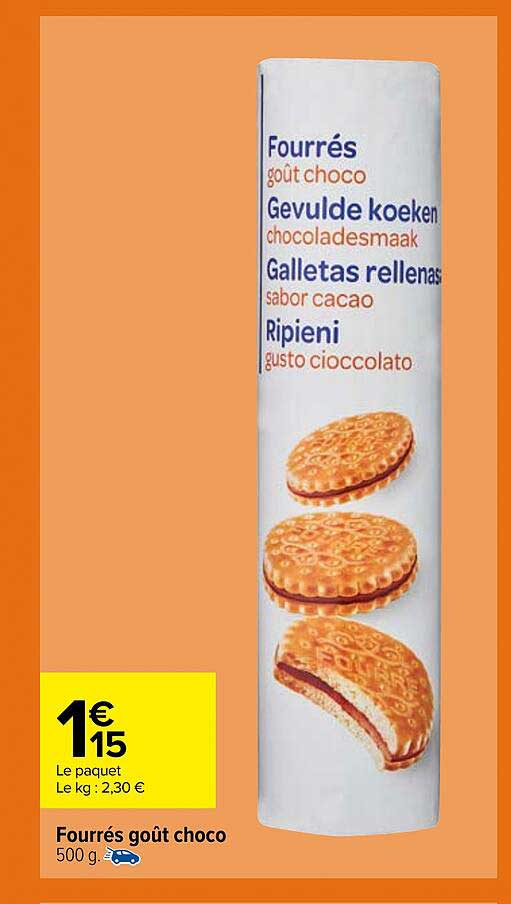 Fourrés Goût Choco