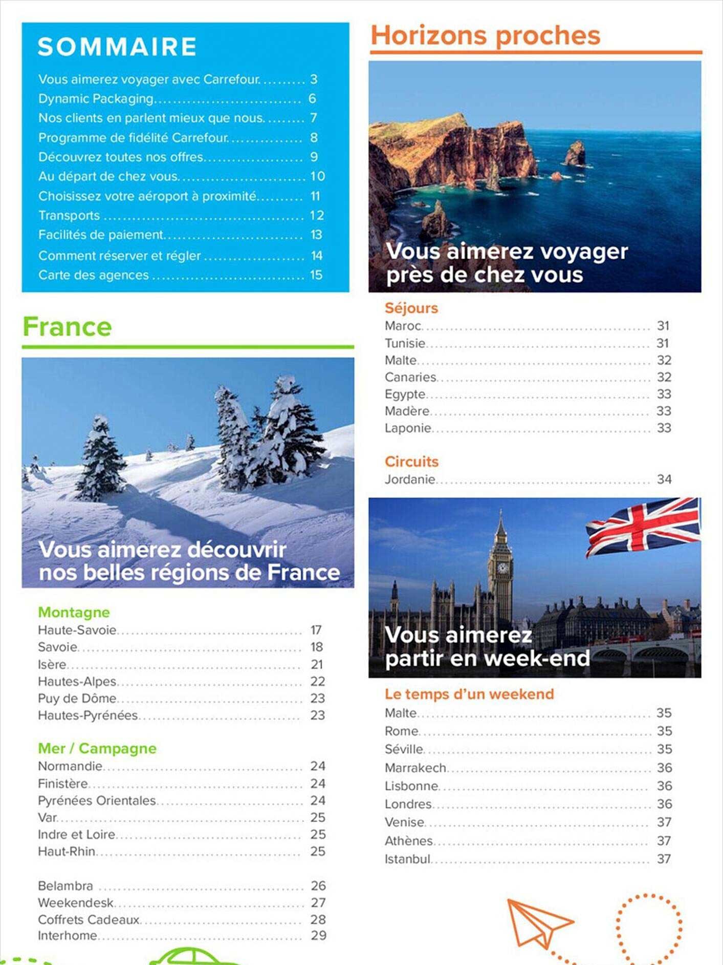 france, horizons proches