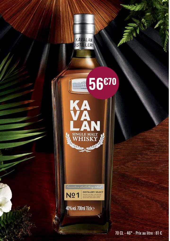 kavalan single malt whisky